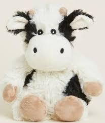 Black/White Cow Junior Warmies