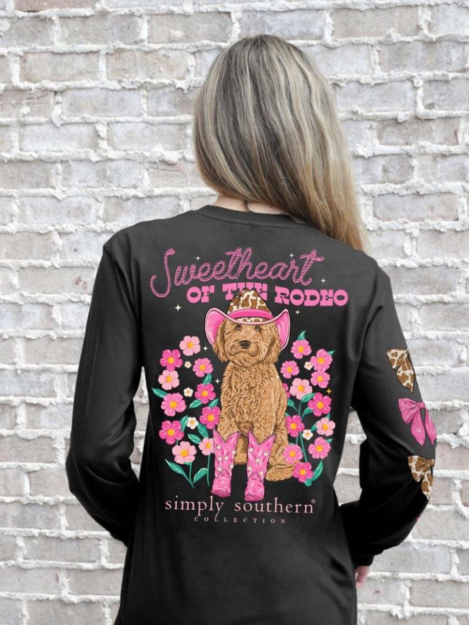 Simply Southern Long Sleeve Shirt- Sweetheart Dog