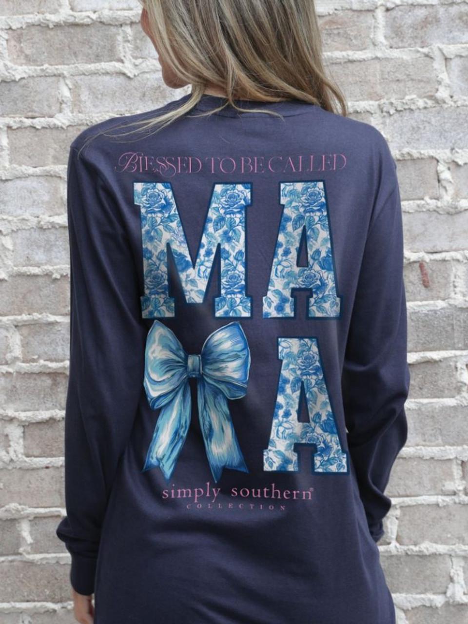 Simply Southern Long Sleeve Shirt- Bow Mama