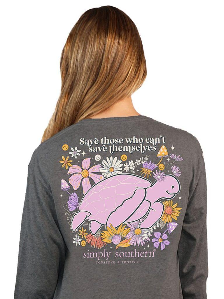 Save Turtle Long Sleeve Track