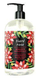 16oz Tiare Rose Hand Soap