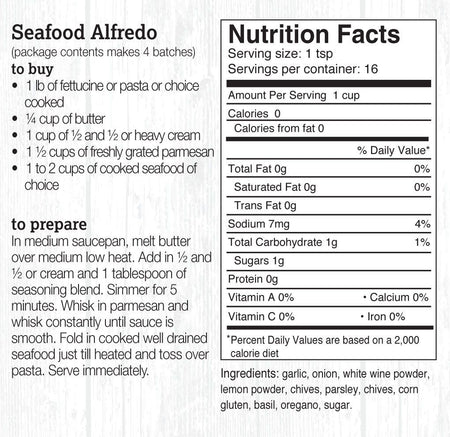 Seafood Alfredo