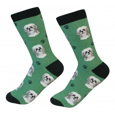 Shih-Tzu, tan Socks