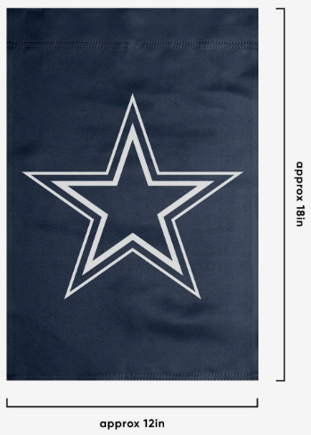 Applique Flag- Dallas Cowboys