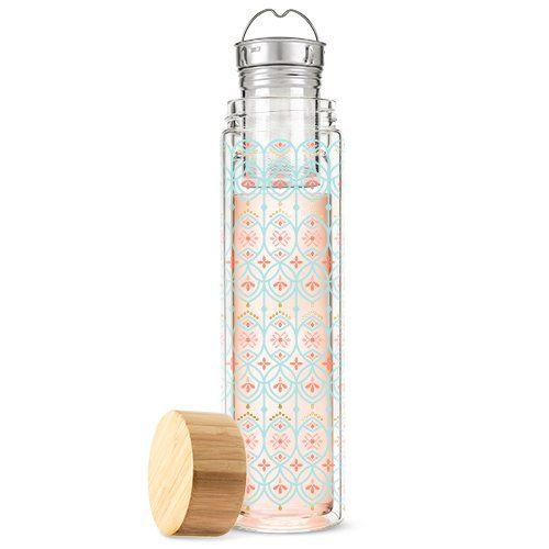 Blair Arabesque Glass Travel Mug