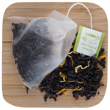 Enjoy the flavors and aromas of Kentucky's best-known beverage infused into a custom blend of handpicked Chinese and Indian teas. Make mine a double!  Ingredients: Premium black tea, sunflower petals, calendula petals, natural organic flavoring