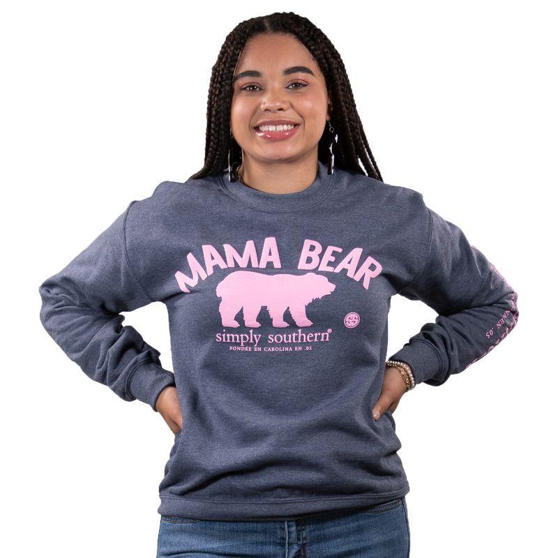 Crew Mamabear Hthrnny XL