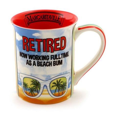 Retired in Magaritaville Mug