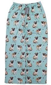 Pug Pajama Bottoms