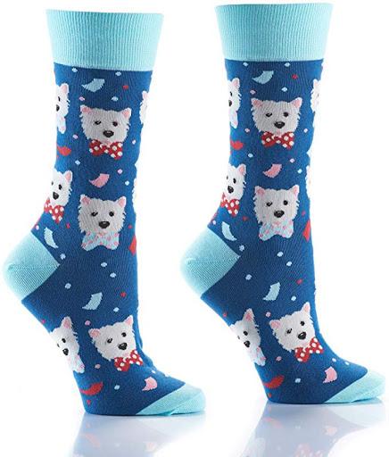 Dog with Bowtie Women's Yo Sox