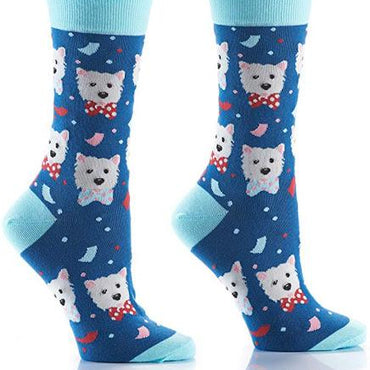 Dog with Bowtie Women's Yo Sox