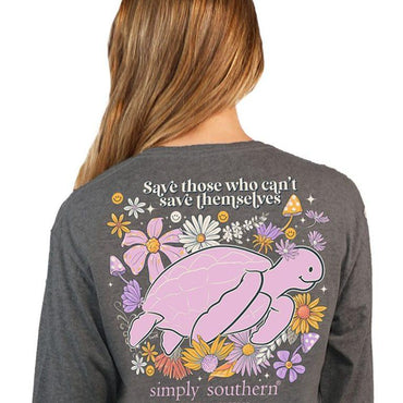 Save Turtle Long Sleeve Track