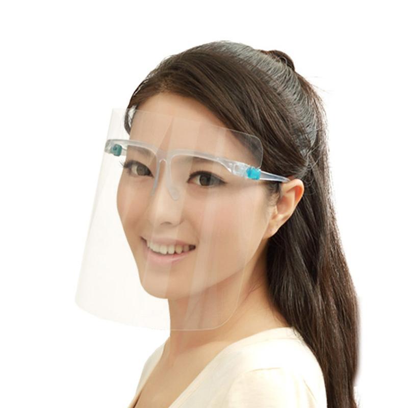 Face Shields w/ Glasses Frame