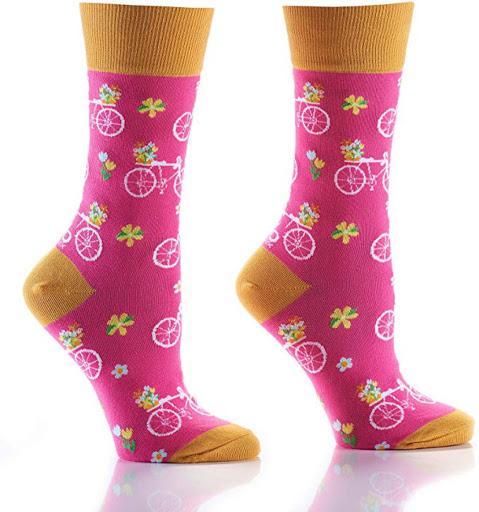 Flowers/Bikes Women's Yo Sox