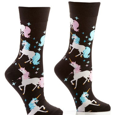 Ctn&Plst. Wm Crew Sock Unicorn