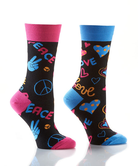 Peace Signs Women's Yo Sox