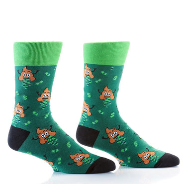 Emoji/Money Men's Yo Sox