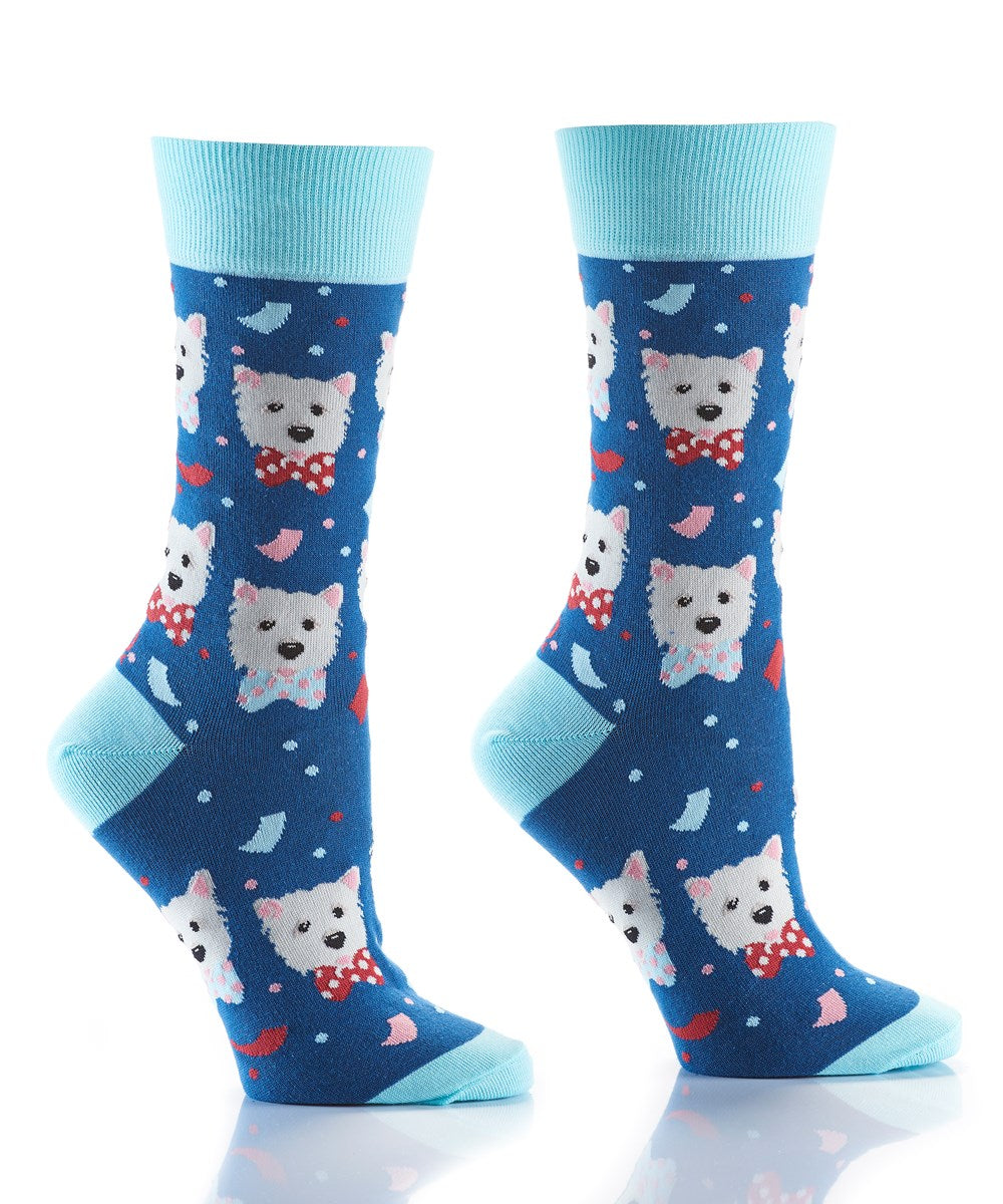 Dog with Bowtie Women's Yo Sox