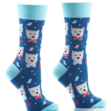 Dog with Bowtie Women's Yo Sox