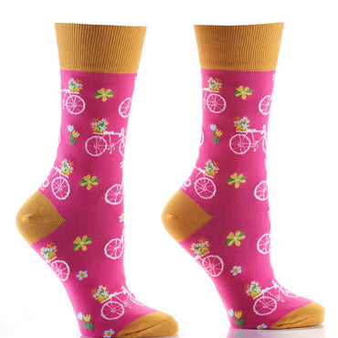 Flowers/Bikes Women's Yo Sox