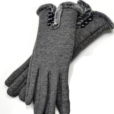 Cttn/Plystr Glove w/Touch Free