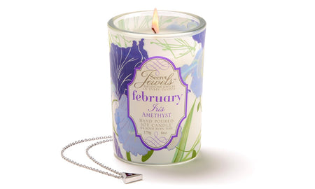 February Secret Jewels Candle