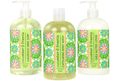 2oz Cucumber & Freesia Shea Butter Lotion