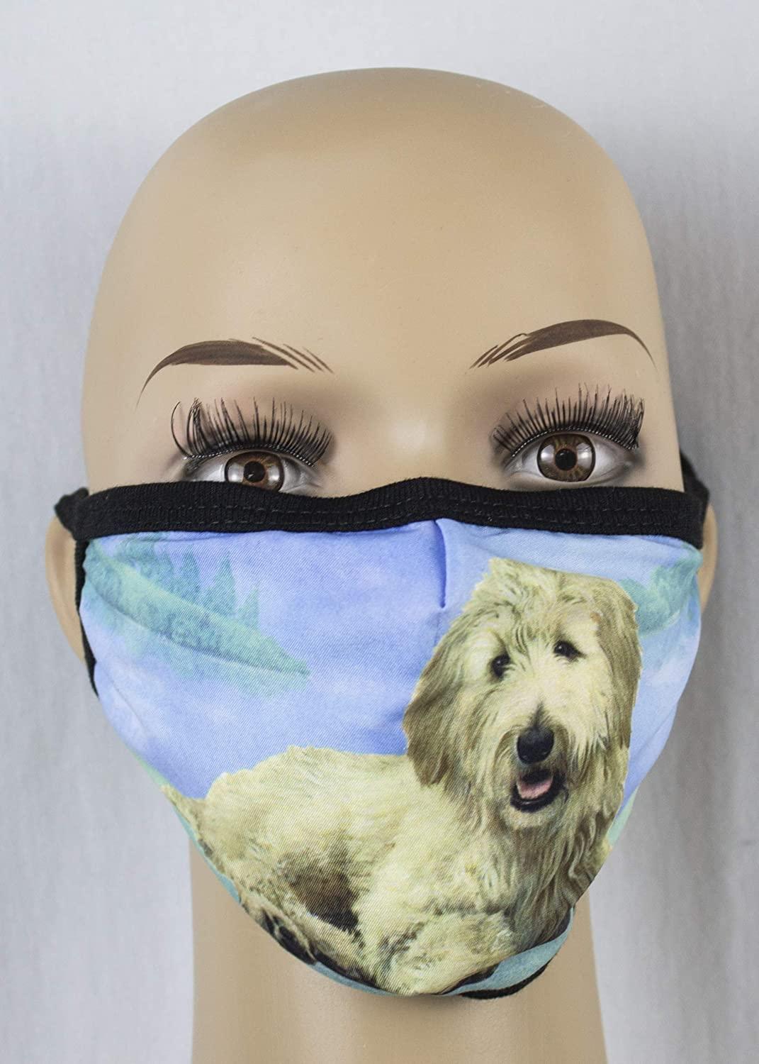 Goldendoodle Face Mask