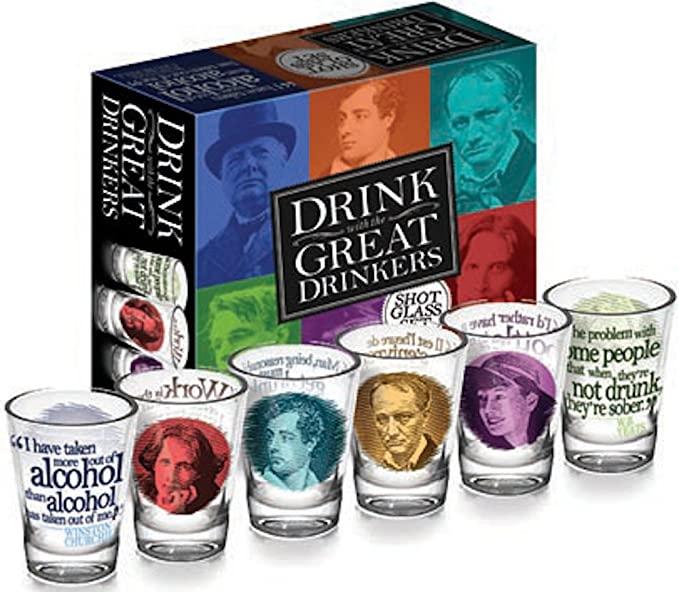 Great Drinkers Shot Glasses