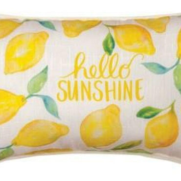 Hello Sunshine Lemon Pillow