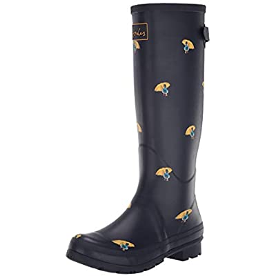 Welly Print Navy Ducks Size 7