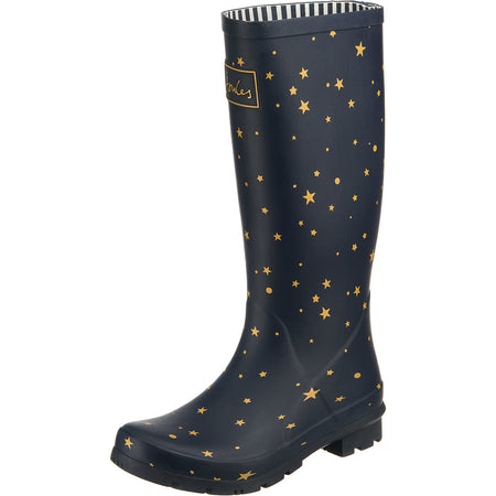 Roll Up Welly Star Gaze Size 9