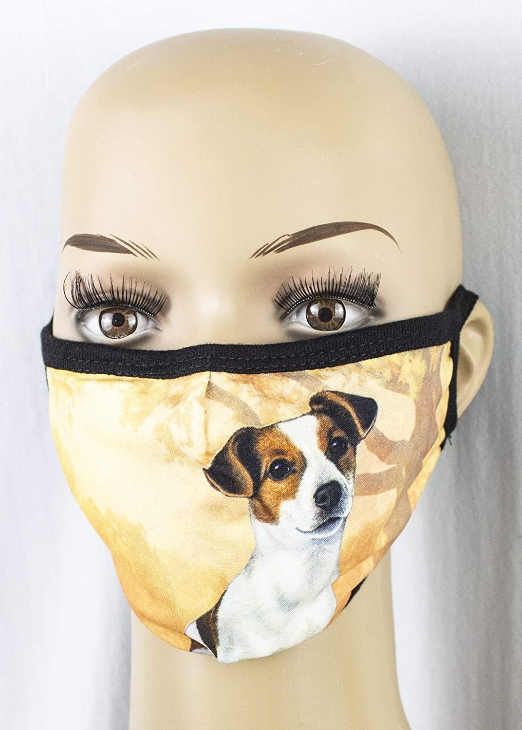 Jack Russell Face Mask