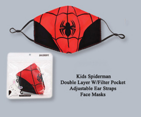 Kids' Spiderman Face Mask