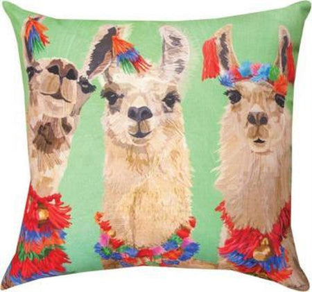 Three Amigos Llamas Pillow