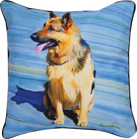 Big Shutz German Shepherd 18" Pillow