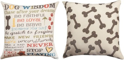 Dog Wisdom Pillow