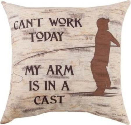 Can't Work/Arm in Cast Pillow