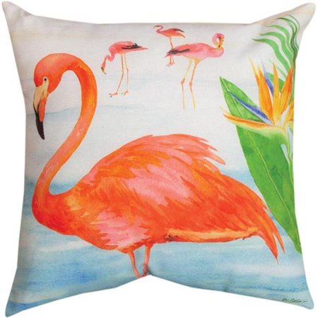 Flora the Flamingo Pillow