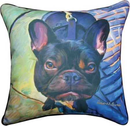 Gus Donato French Bulldog Pillow