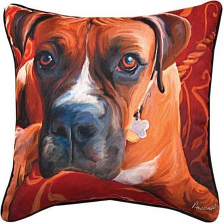 Harry Boxer Pillow