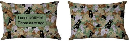 Camo Cat 16x8 Pillow