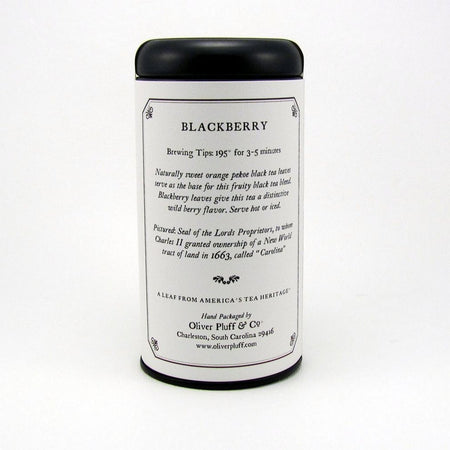 Tea Tin-Blackberry Fine Tea 3oz