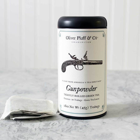 Tea Tin-Gunpowder Fine Tea-20 Teabags