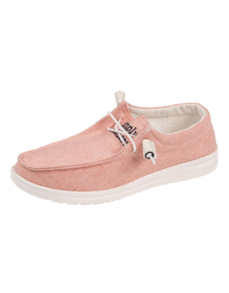 Peach Slip-On Shoes