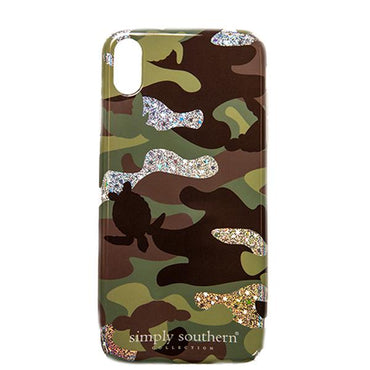 Turtle Camo Sparkle Phone Case