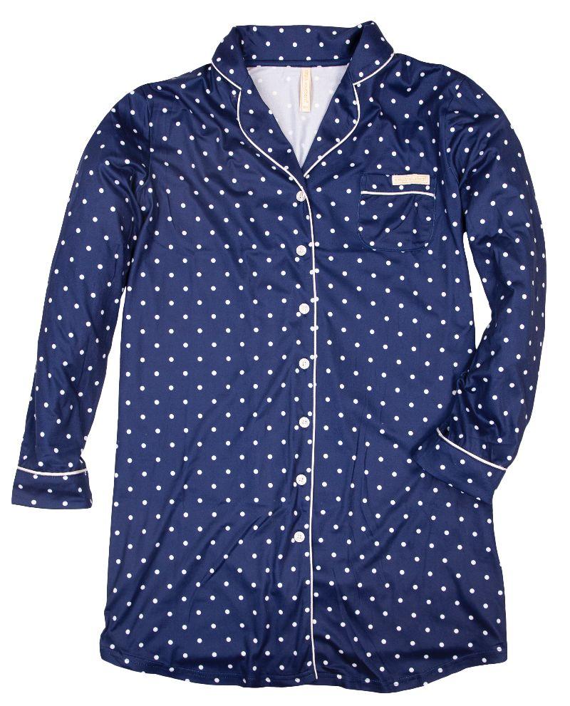 SimplySouthern Sleepshirt-Dots