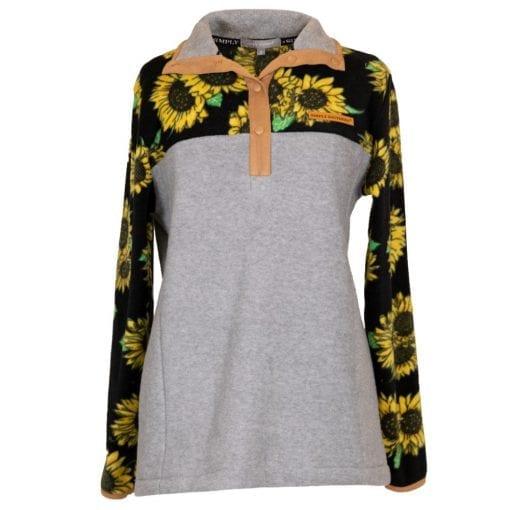 Simply Fleece Sunflower Med.