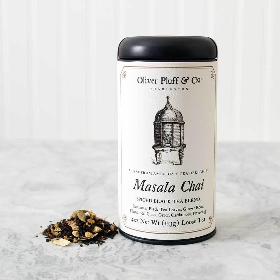 Tin-Masala Chai Fine Tea-4oz