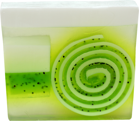 Lime & Dandy-Bar Soap Sliced